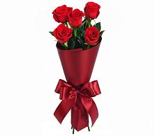 Букет 5 Красных роз Эдлесс Лав в Югорске