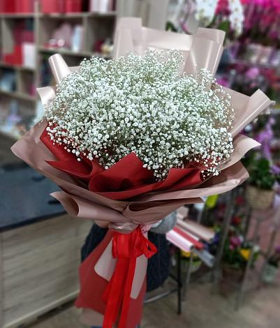 Букет цветов из: Гипсофила в Югорске