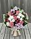 Букет цветов из: Альстромерии, Гвоздики, Розы и Хризантемы в Югорске