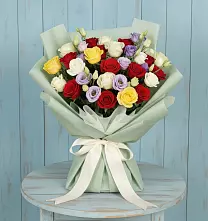 Букет цветов из:  Розы #REPLACE_PRED# Югорске