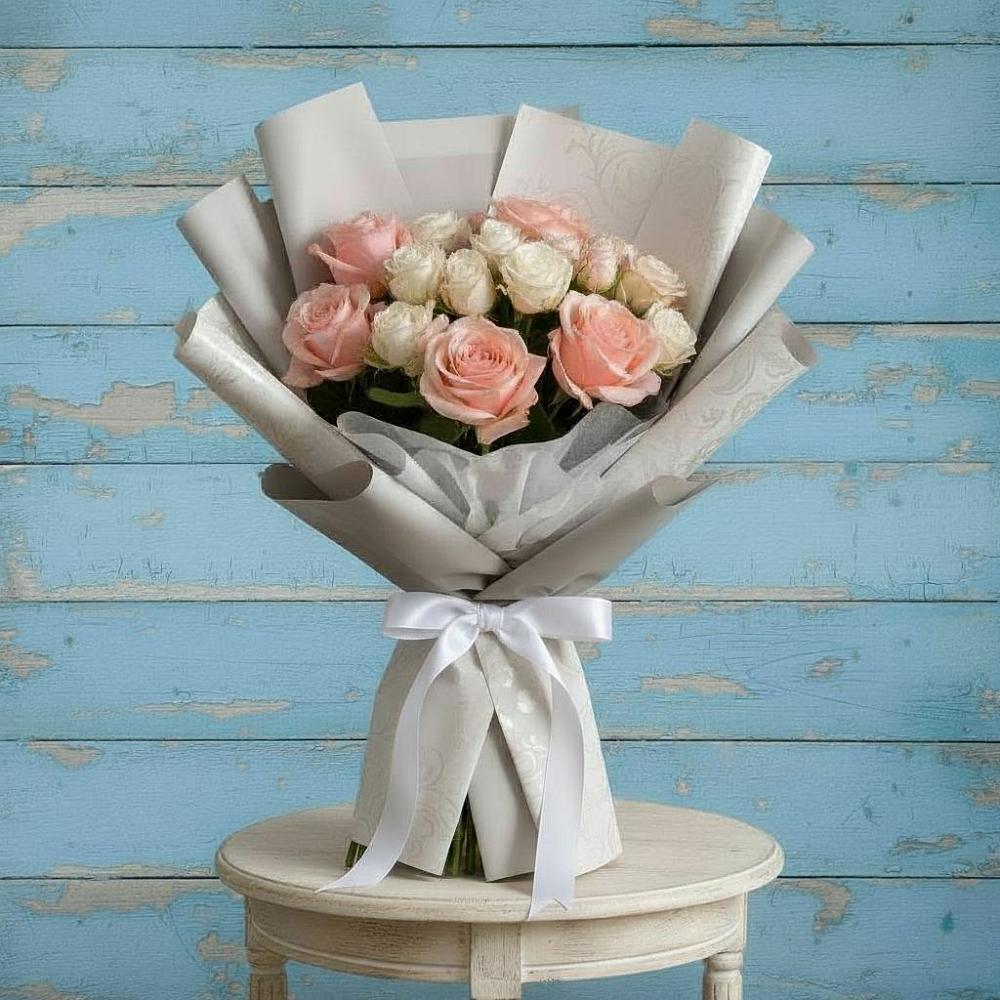 Букет цветов из: Розы в Югорске