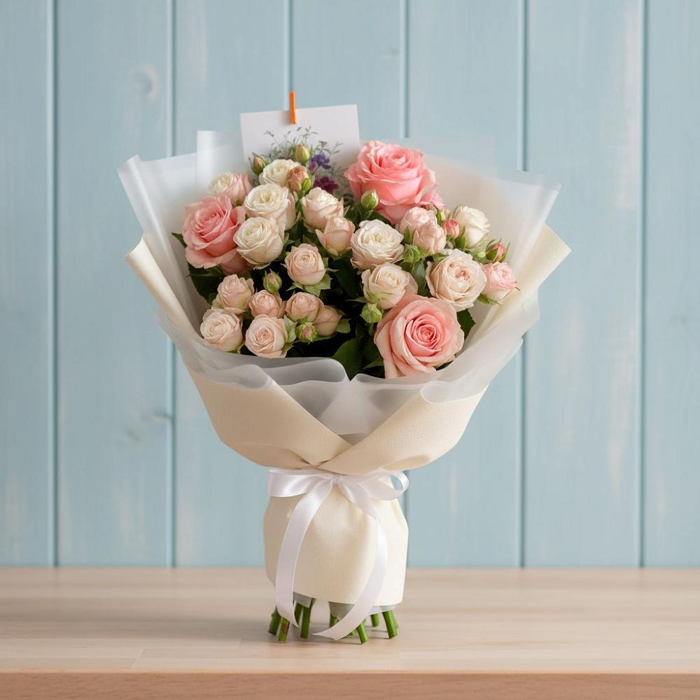 Букет цветов из: Розы в Югорске