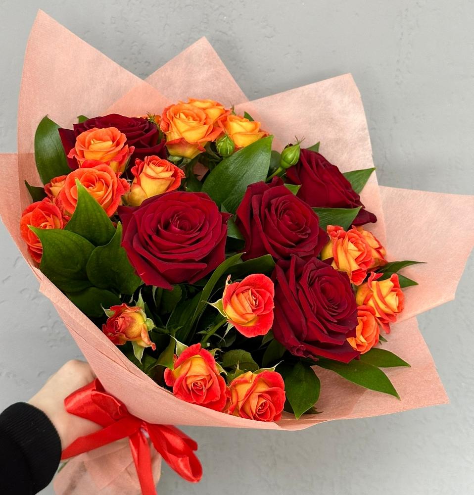 Букет Любовь и восторг в Югорске