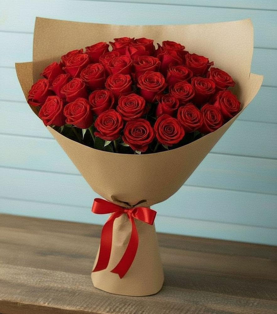 Букет Красные розы Милано в Югорске