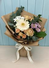 Букет цветов из:  Герберы и Хризантемы в Югорске
