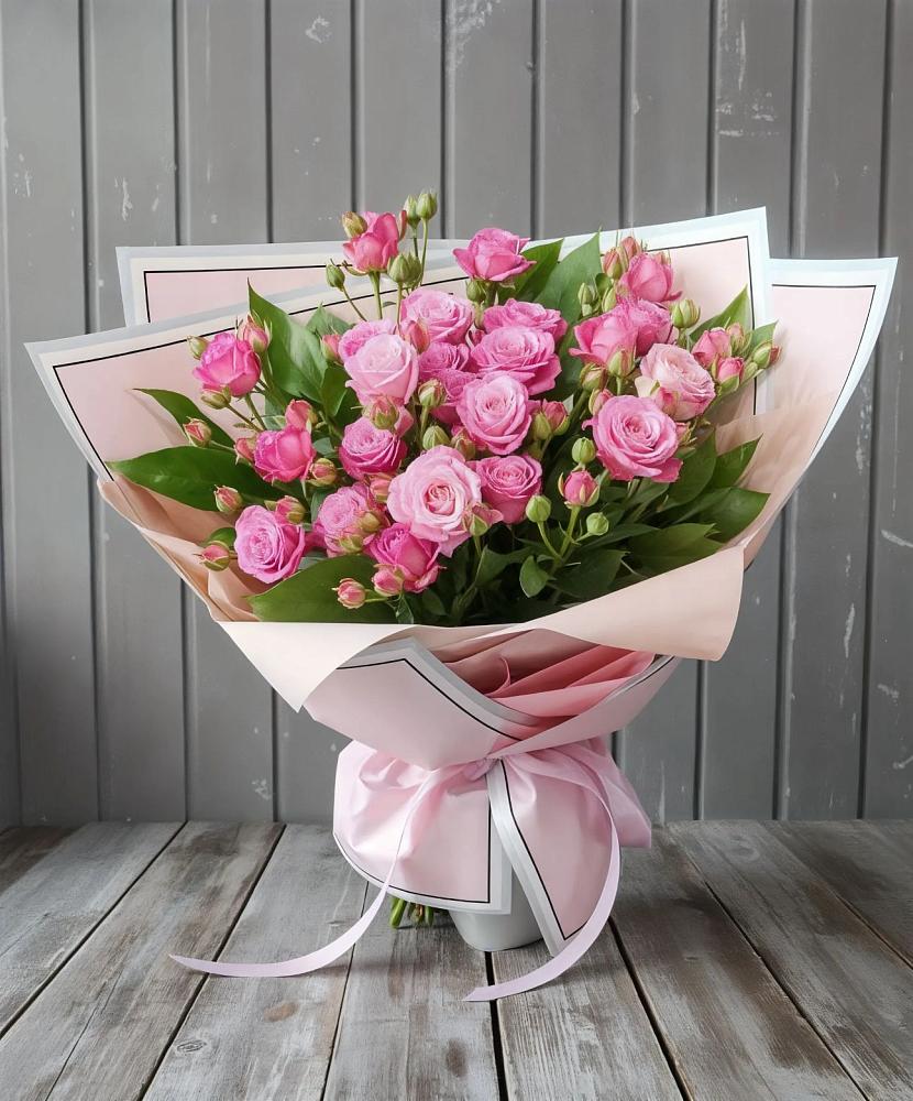 Букет Розовый кустик в Югорске