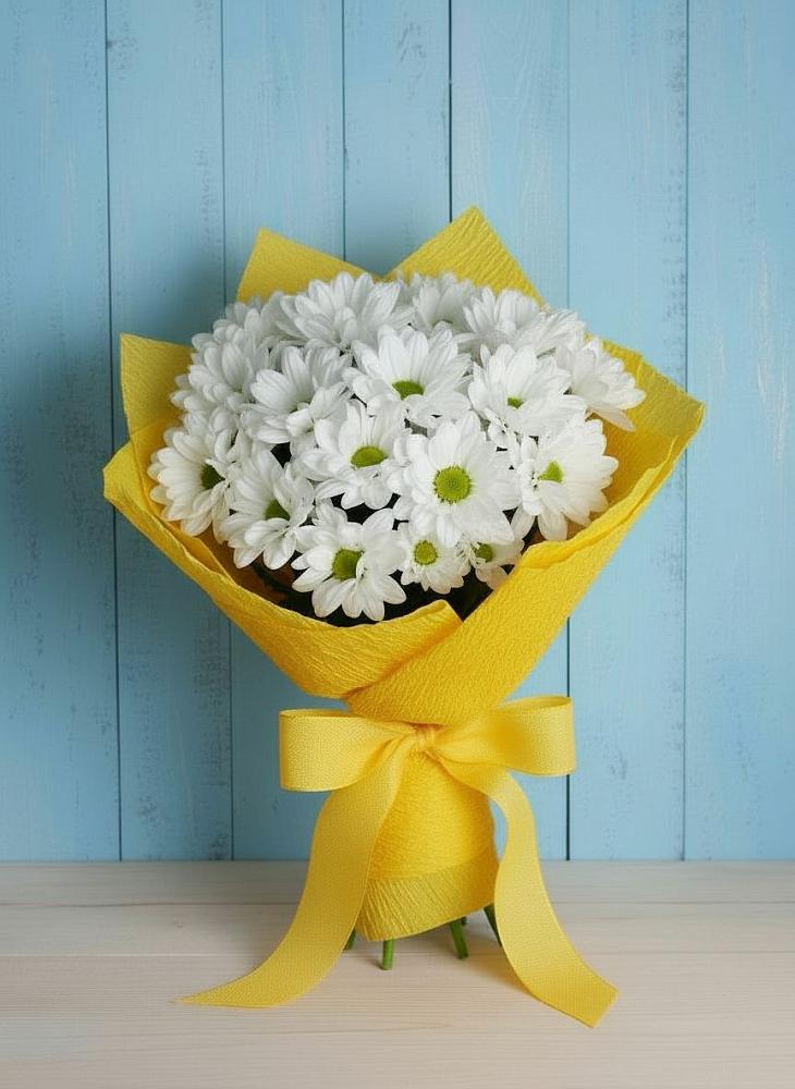 Букет цветов из: Хризантемы в Югорске