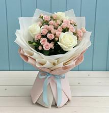 Букет цветов из:  Розы в Югорске