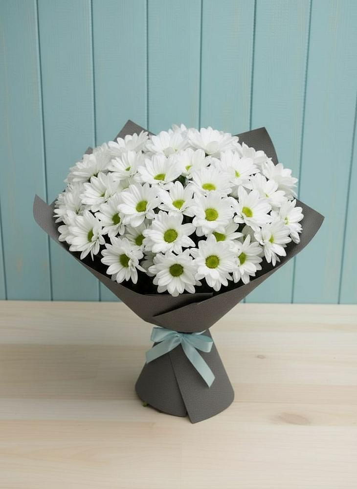 Букет цветов из: Хризантемы в Югорске