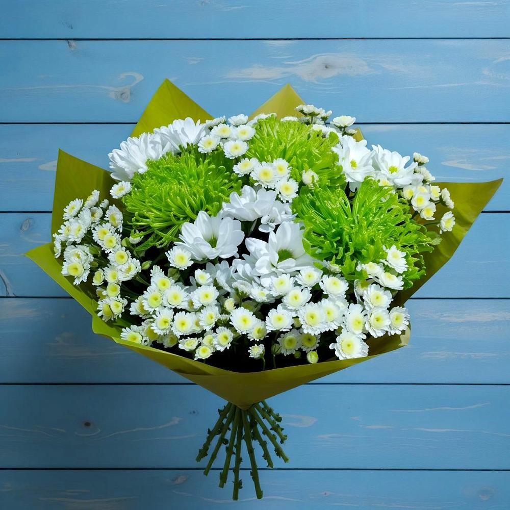 Букет цветов из: Хризантемы в Югорске