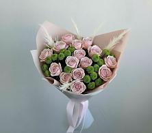 Букет цветов из:  Розы и Хризантемы #REPLACE_PRED# Югорске