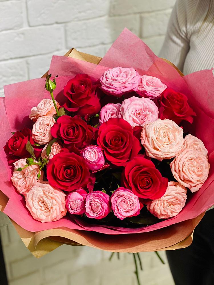 Букет цветов из: Розы в Югорске