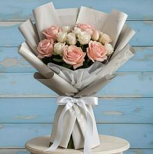 Букет цветов из:  Розы в Югорске