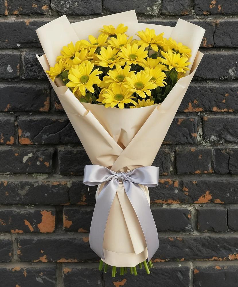 Букет цветов из: Хризантемы в Югорске