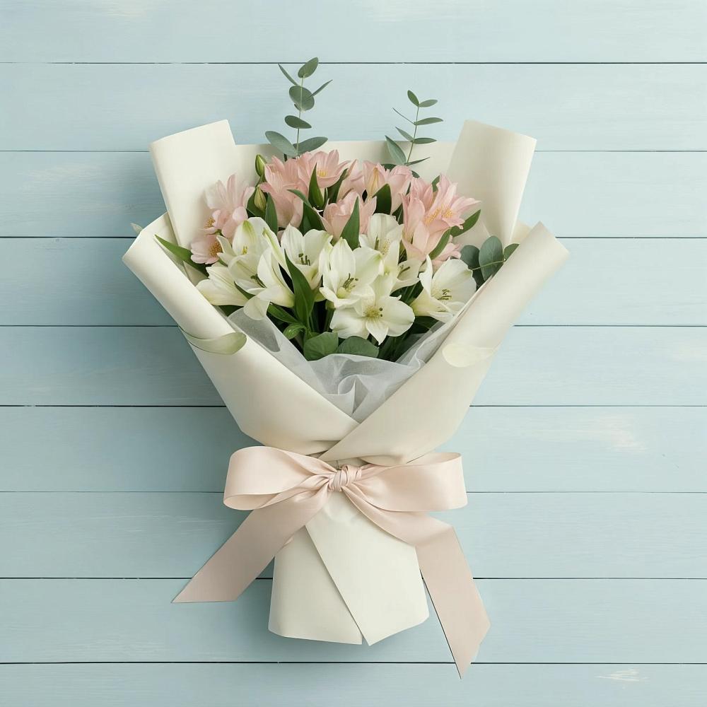 Букет цветов из: Альстромерии в Югорске