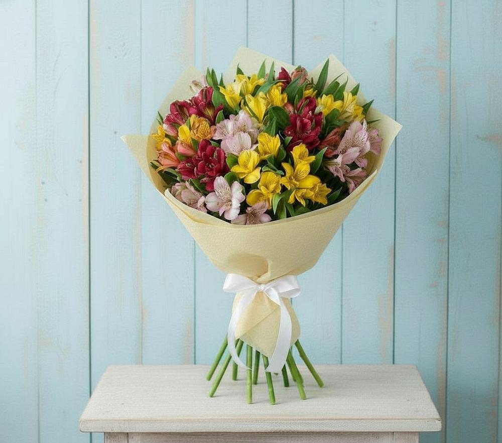Букет цветов из: Альстромерии в Югорске