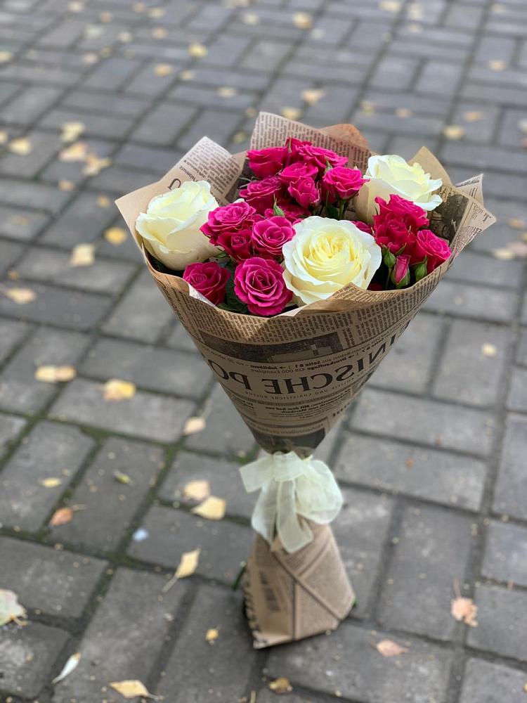 Букет цветов из: Розы в Югорске