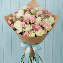 Букет цветов из:  Розы в Югорске